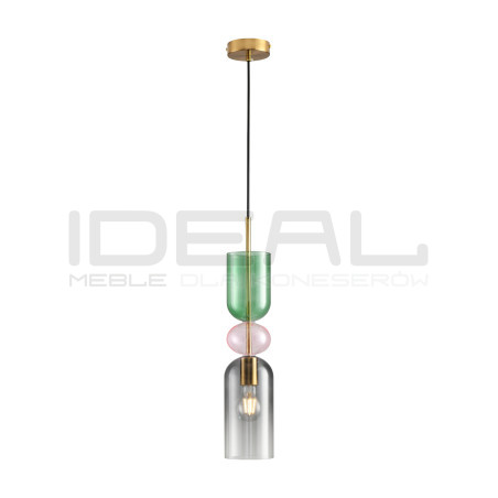 Lampa Balam | Pastelowe kolorowe szkło|IdealMeble.pl