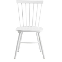 Drewniane krzesło patyczak Tulno białe | IdealMeble.pl