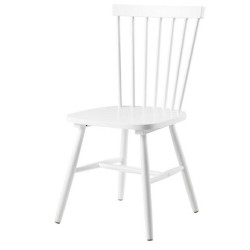 Drewniane krzesło patyczak Tulno białe | IdealMeble.pl