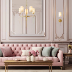 Nowoczesny żyrandol DARLING – lampa wisząca do salonu