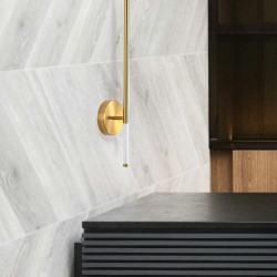 Kinkiet FRESCO LED złoty 95 | IdealMeble.pl