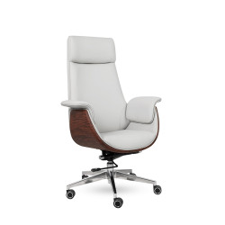 Fotel biurowy ADMIRAL szary – Elegancki fotel z regulacją