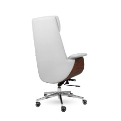 Fotel biurowy ADMIRAL szary – Elegancki fotel z regulacją