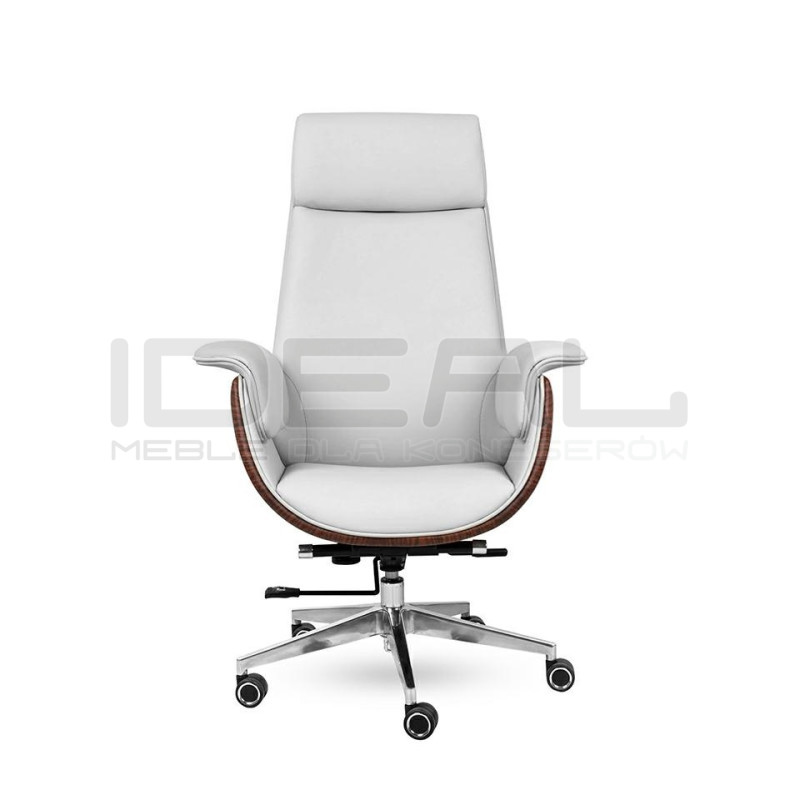 Fotel biurowy ADMIRAL szary – Elegancki fotel z regulacją