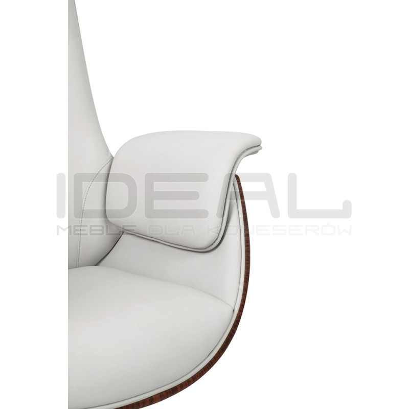 Fotel biurowy ADMIRAL szary – Elegancki fotel z regulacją