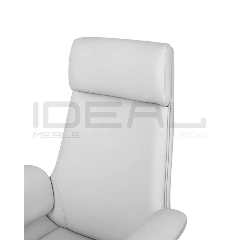 Fotel biurowy ADMIRAL szary – Elegancki fotel z regulacją