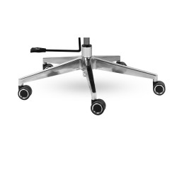 Fotel biurowy ADMIRAL szary – Elegancki fotel z regulacją