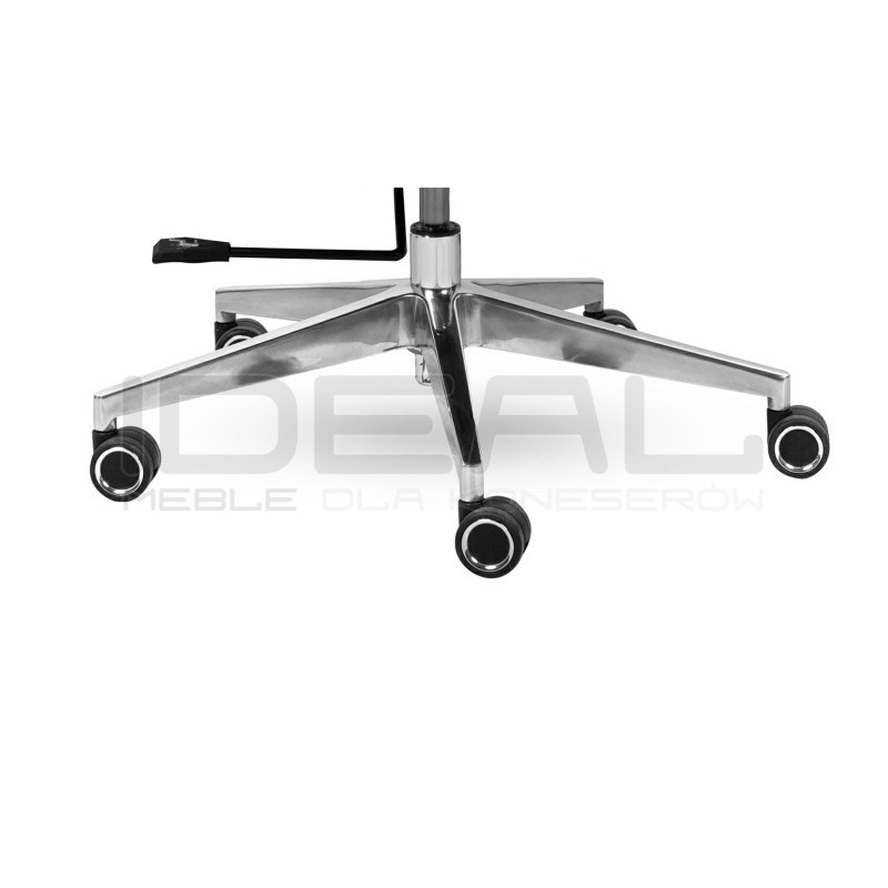 Fotel biurowy ADMIRAL szary – Elegancki fotel z regulacją