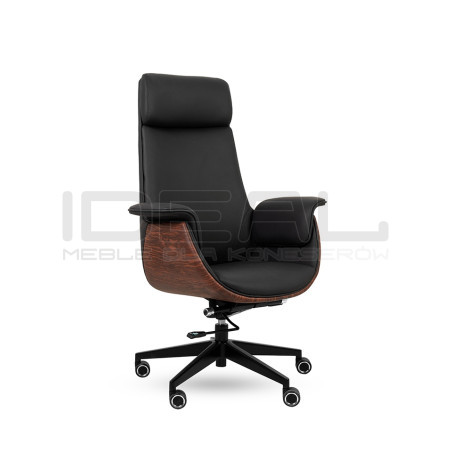 Fotel Biurowy ADMIRAL czarny – Krzesło ergonomiczne do biura