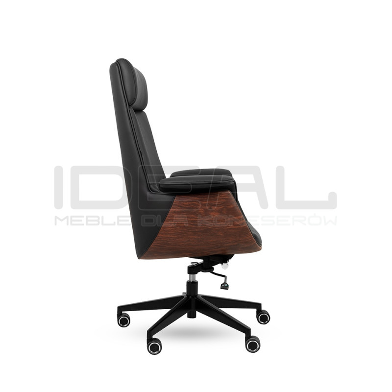 Fotel Biurowy ADMIRAL czarny – Krzesło ergonomiczne do biura