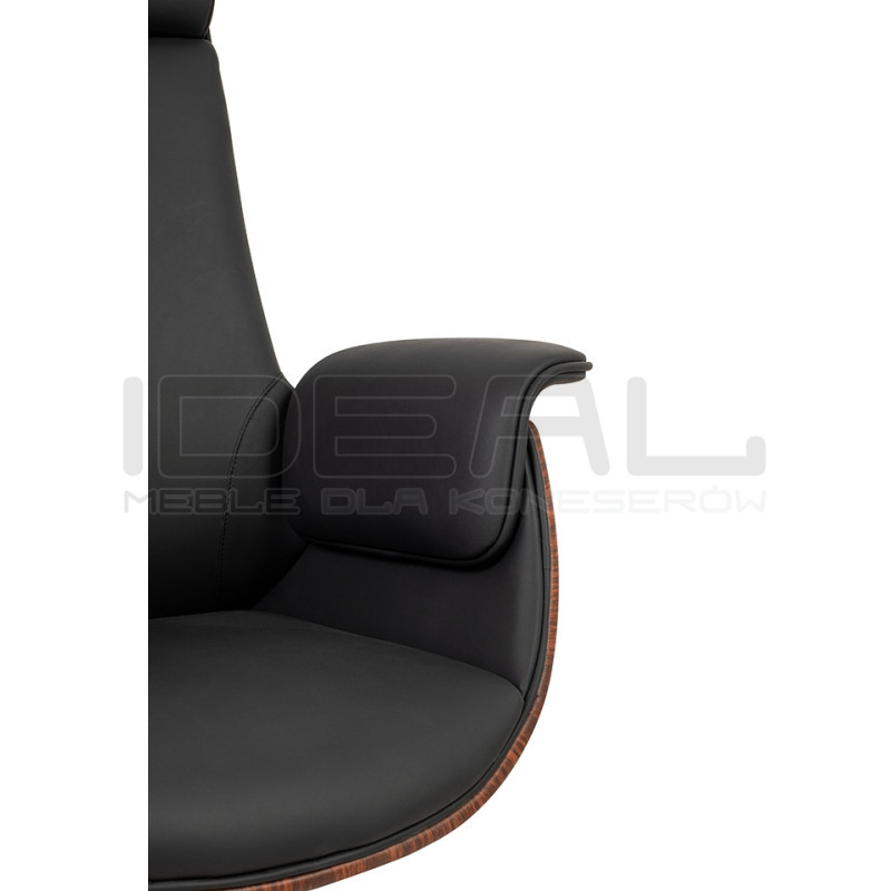 Fotel Biurowy ADMIRAL czarny – Krzesło ergonomiczne do biura