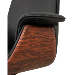 Fotel Biurowy ADMIRAL czarny – Krzesło ergonomiczne do biura