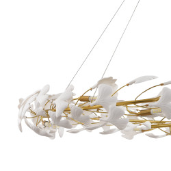 Lampa wisząca BOTANIKA 150 – Złoty wieniec| IdealMeble.pl