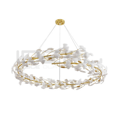 Lampa wisząca BOTANIKA 150 – Złoty wieniec| IdealMeble.pl