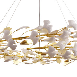 Lampa wisząca BOTANIKA 150 – Złoty wieniec| IdealMeble.pl