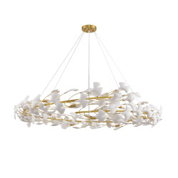 Lampa wisząca BOTANIKA 150 – Złoty wieniec| IdealMeble.pl