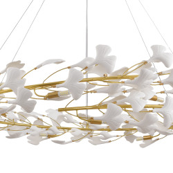 Lampa wisząca BOTANIKA 150 – Złoty wieniec| IdealMeble.pl