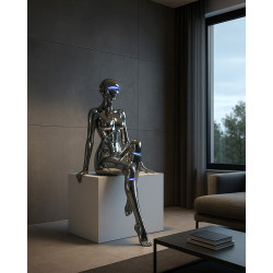 Cyber Woman – Designerska lampa podłogowa| Limitowana Edycja