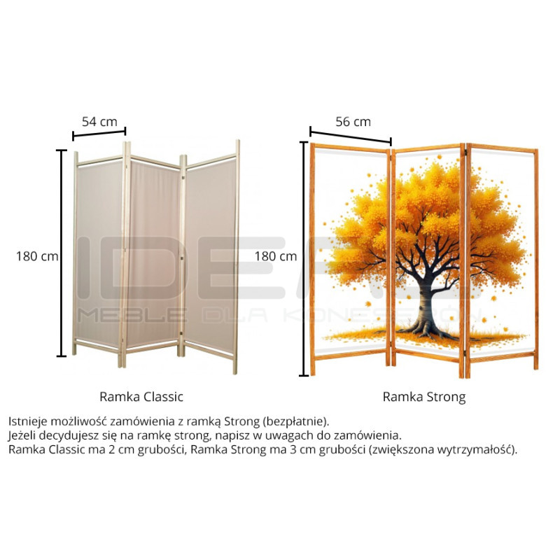 Parawan do przedszkola Colours