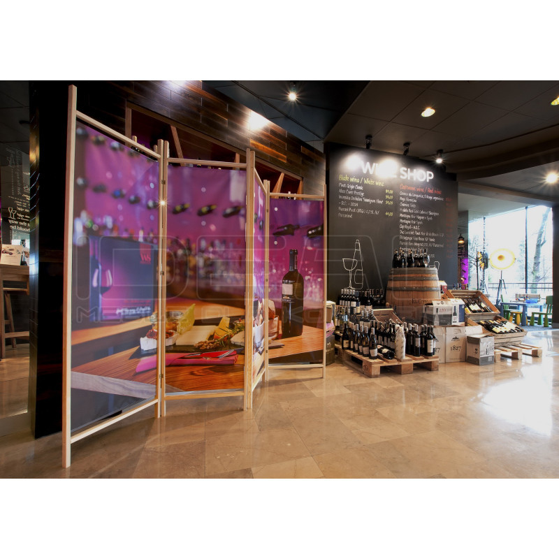 Parawan dekoracyjny drukowany własny projekt