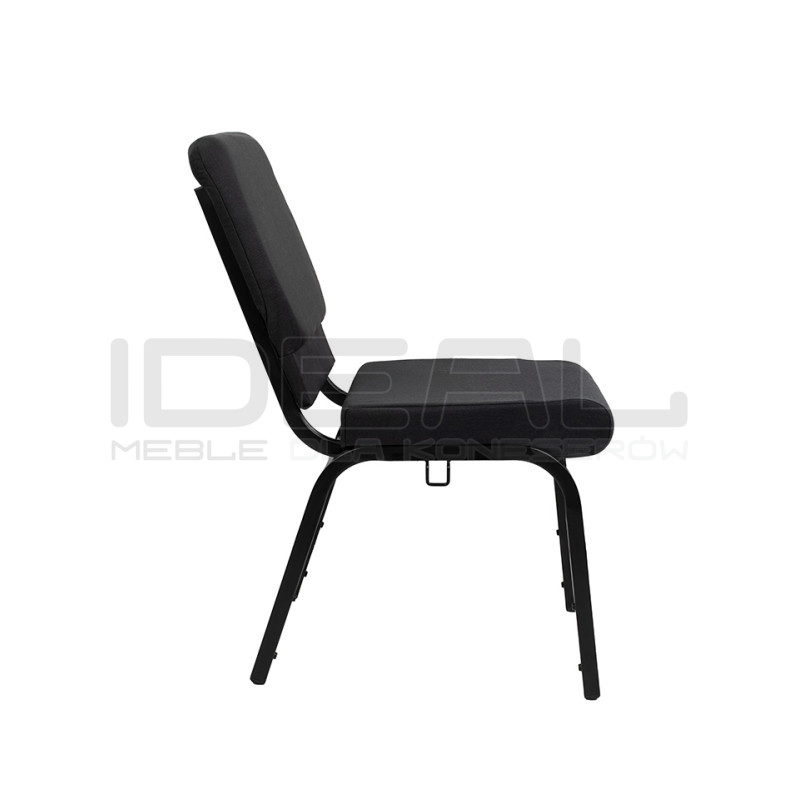 Krzesło konferencyjne SAMOS czarne – wygodne i solidne