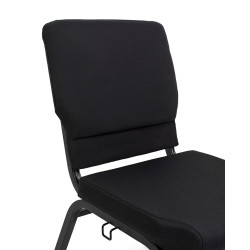 Krzesło konferencyjne SAMOS czarne – wygodne i solidne