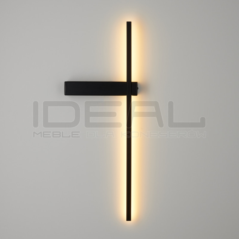 Kinkiet SOUL czarny – światło z duszą, minimalistyczna forma