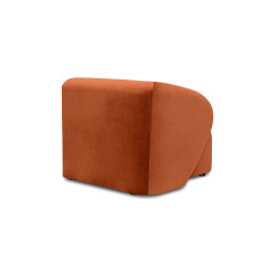 Fotel Lawenda z jednym z podłokietnikiem lub sofa modułowa