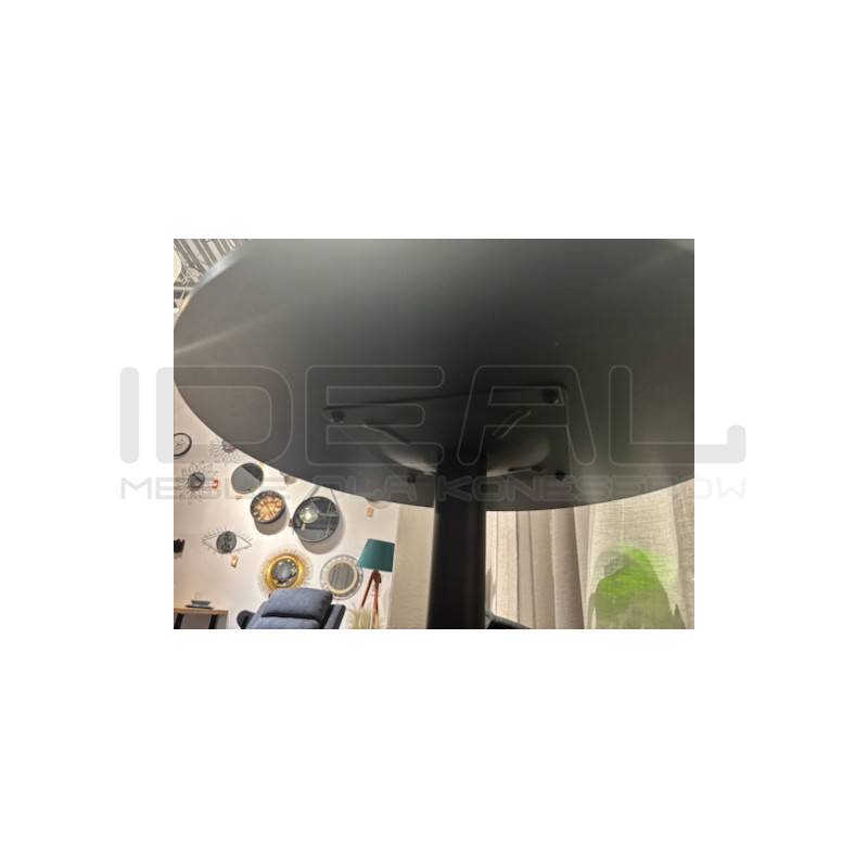 Stolik barowy Tulp okrągły 60 czarny