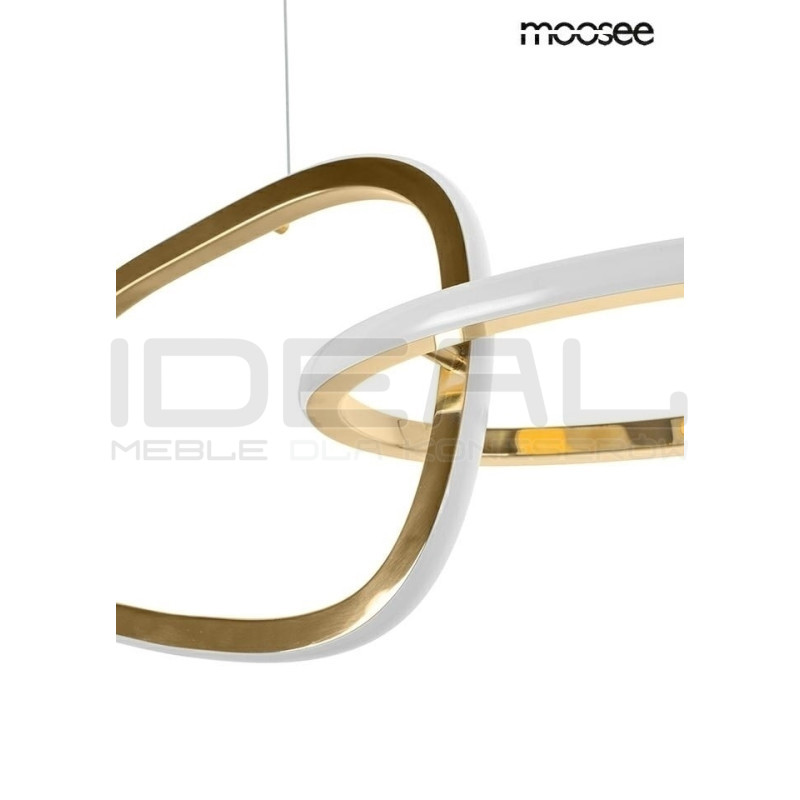 Lampa wisząca glamour złota JAZZ 5 | IdealMeble.pl