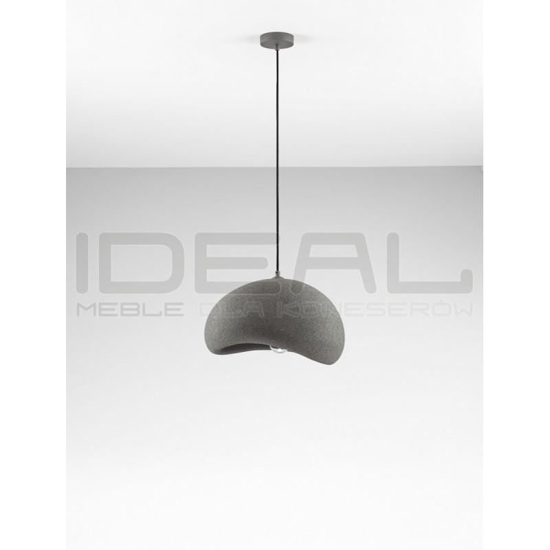 Lampa Wabi 40 szara – lampa wisząca w stylu wabi sabi |Seria