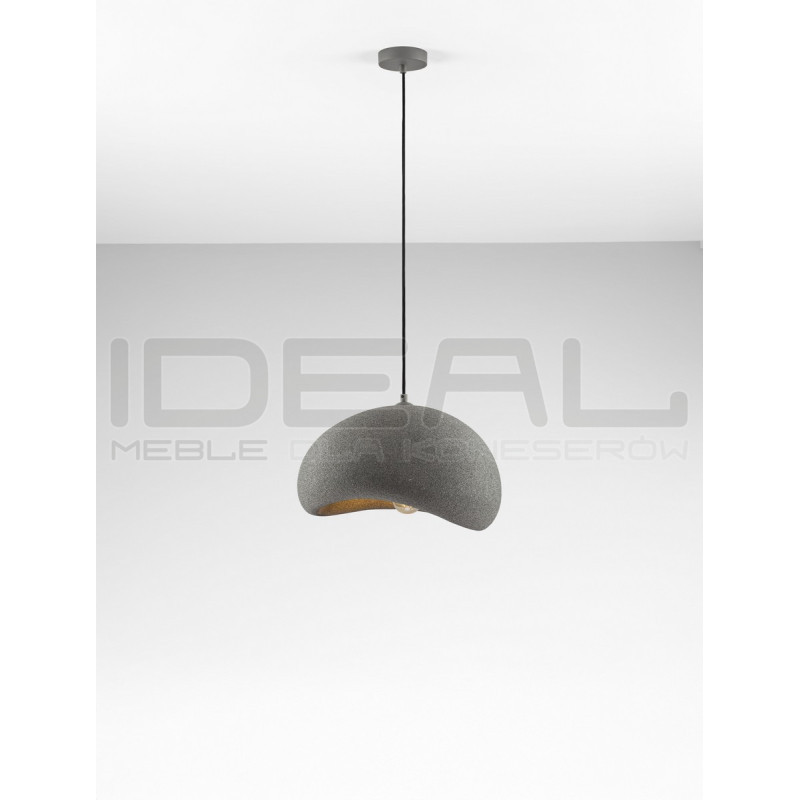 Lampa Wabi 40 szara – lampa wisząca w stylu wabi sabi |Seria