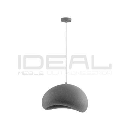 Lampa Wabi 50 szara – styl wabi sabi i boho do wnętrz