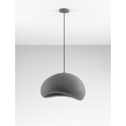 Lampa Wabi 50 szara – styl wabi sabi i boho do wnętrz