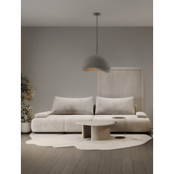 Lampa Wabi 50 szara – styl wabi sabi i boho do wnętrz