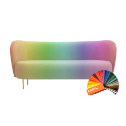 Sofa glamour nowoczesna na nóżkach Aldo 3 os.