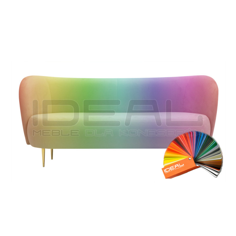 Sofa glamour nowoczesna na nóżkach Aldo 3 os.