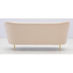 Sofa glamour nowoczesna na nóżkach Aldo 3 os.