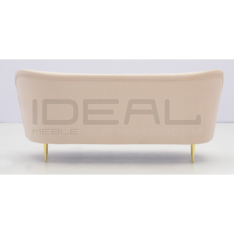 Sofa glamour nowoczesna na nóżkach Aldo 3 os.