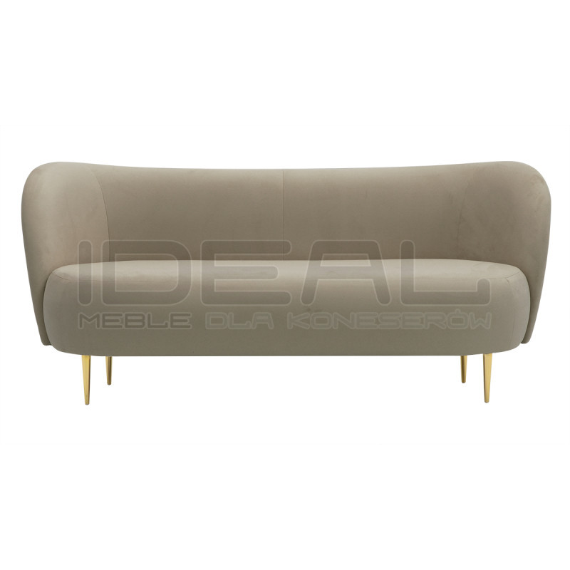 Sofa glamour nowoczesna na nóżkach Aldo 3 os.