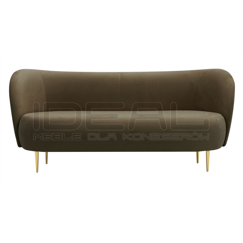 Sofa glamour nowoczesna na nóżkach Aldo 3 os.