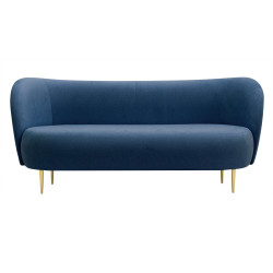 Sofa glamour nowoczesna na nóżkach Aldo 3 os.