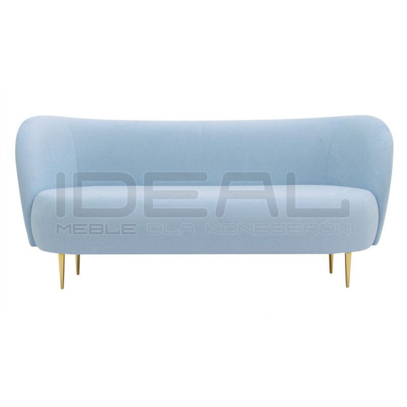 Sofa glamour nowoczesna na nóżkach Aldo 3 os.