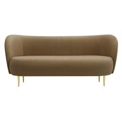 Sofa glamour nowoczesna na nóżkach Aldo 3 os.