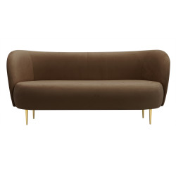 Sofa glamour nowoczesna na nóżkach Aldo 3 os.