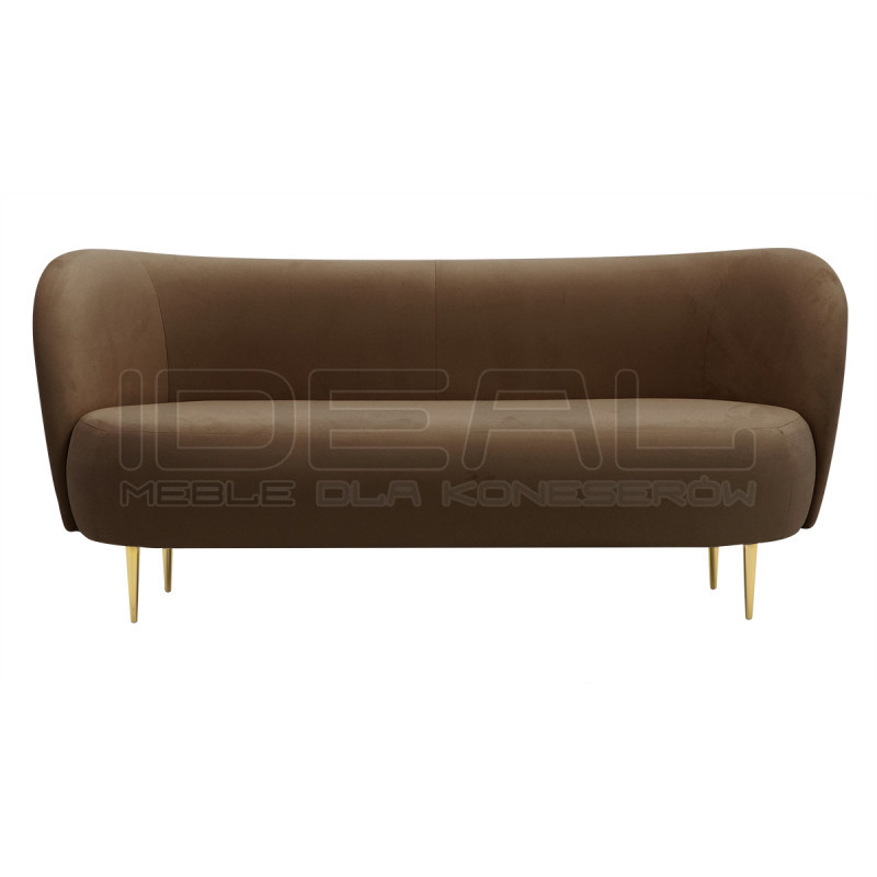 Sofa glamour nowoczesna na nóżkach Aldo 3 os.