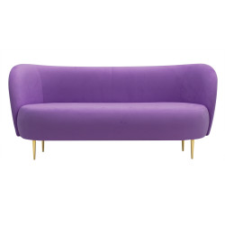 Sofa glamour nowoczesna na nóżkach Aldo 3 os.