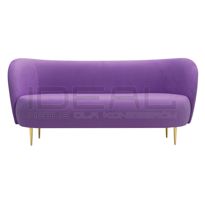 Sofa glamour nowoczesna na nóżkach Aldo 3 os.