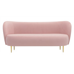 Sofa glamour nowoczesna na nóżkach Aldo 3 os.