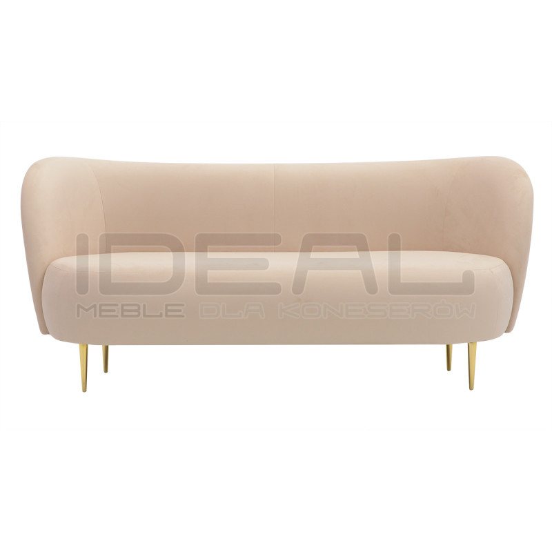 Sofa glamour nowoczesna na nóżkach Aldo 3 os.